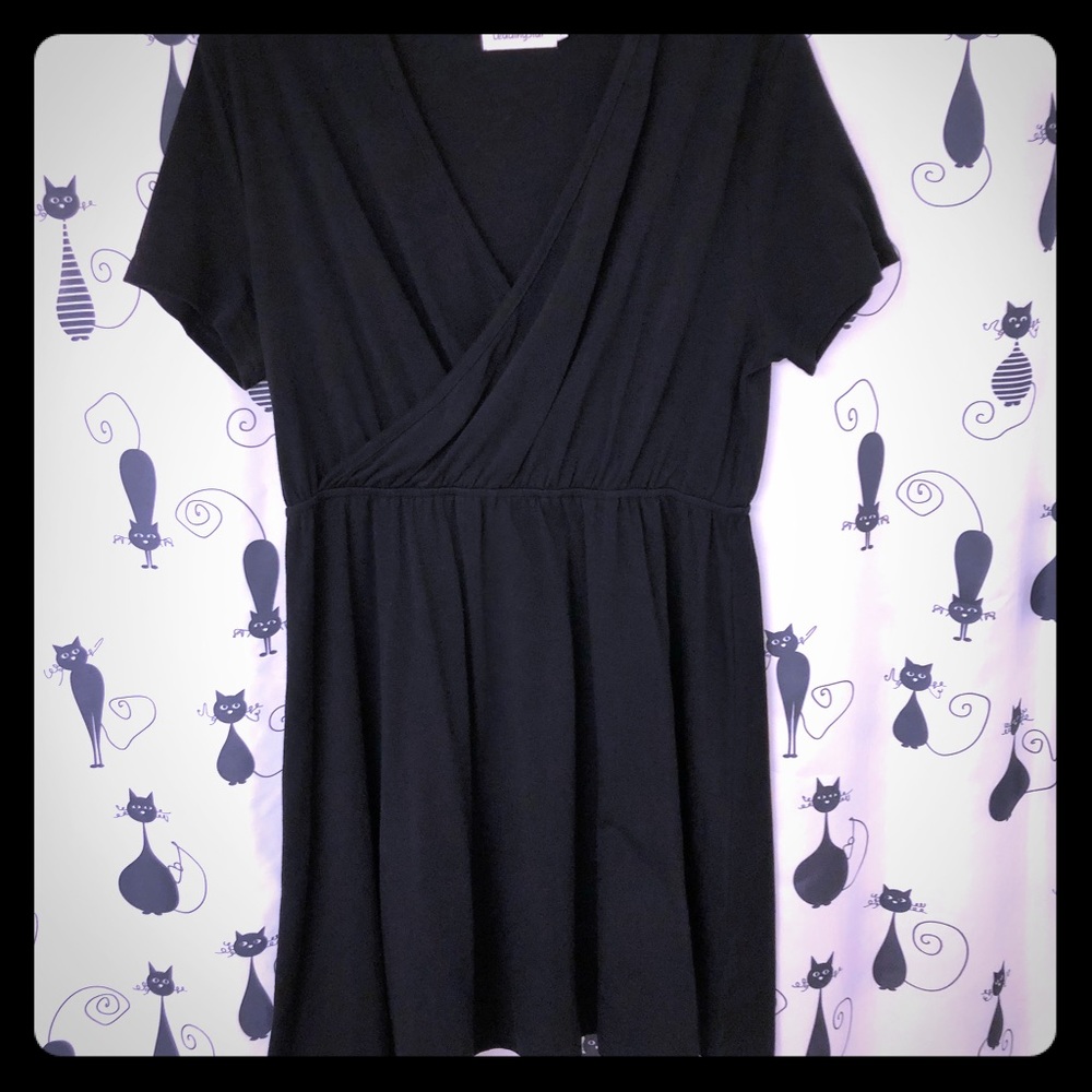 Leading star  black Tunic/dress